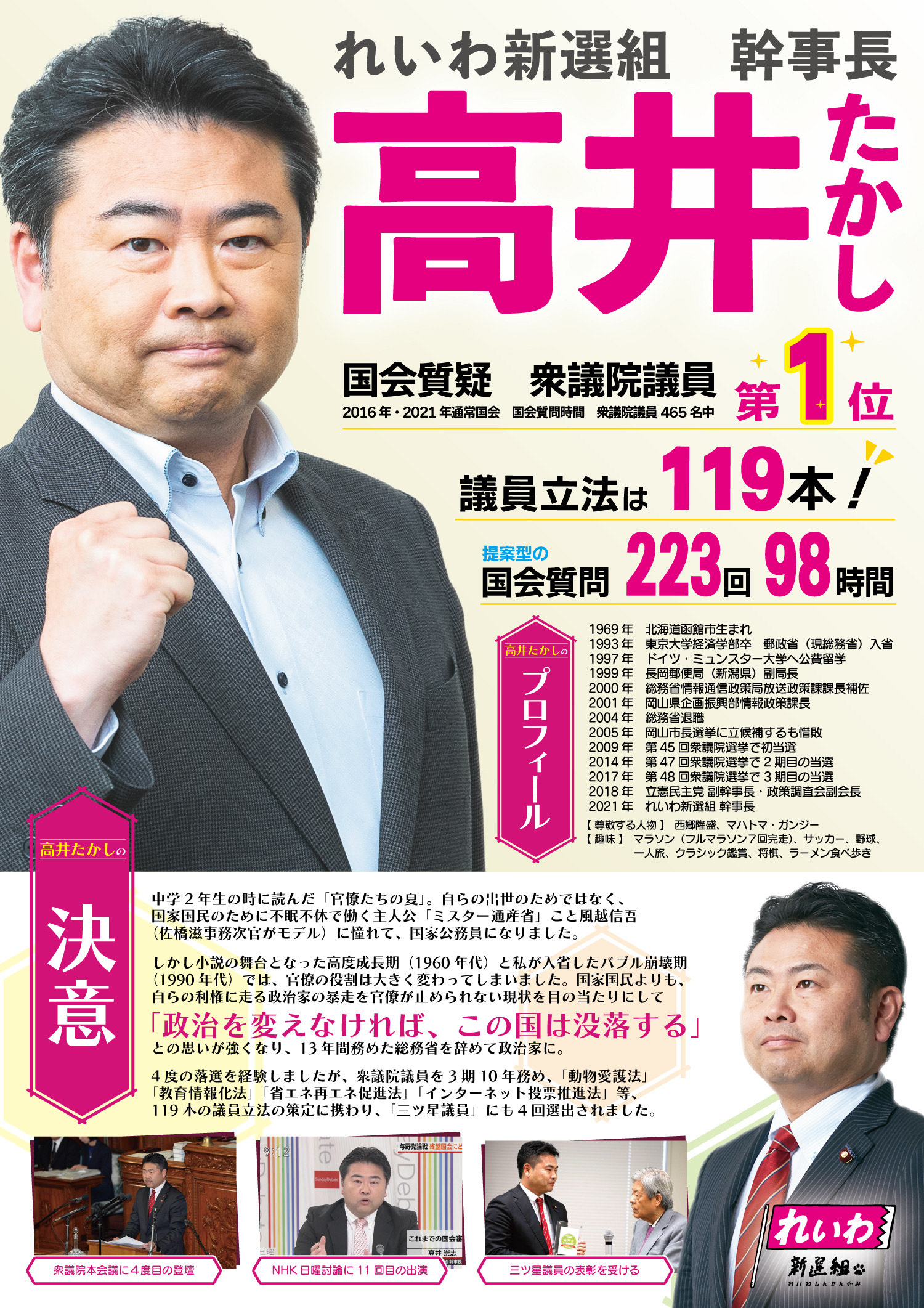 れいわ新選組 高井たかし 国会質疑 衆議院No1