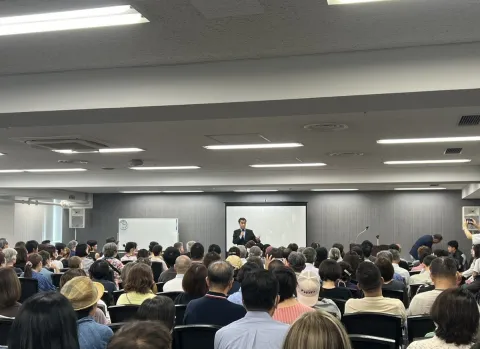 山本ジョージおしゃべり会 大盛況！